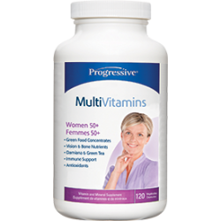 Progressive MultiVitamins For Women +50 - 120 V caps